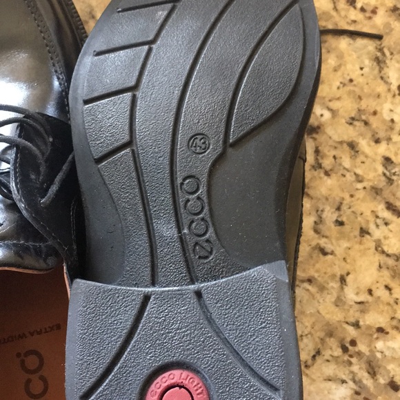 Ecco Lace Dress Shoes Euro 43 - Picture 2 of 4